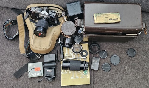Vintage nikon nikkormat ftn - nikon,